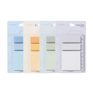 SET NOTES ADEZIV 52*52MM 30F+2*INDEX 17*52MM PASTEL NUSIGN DELI – poza 1